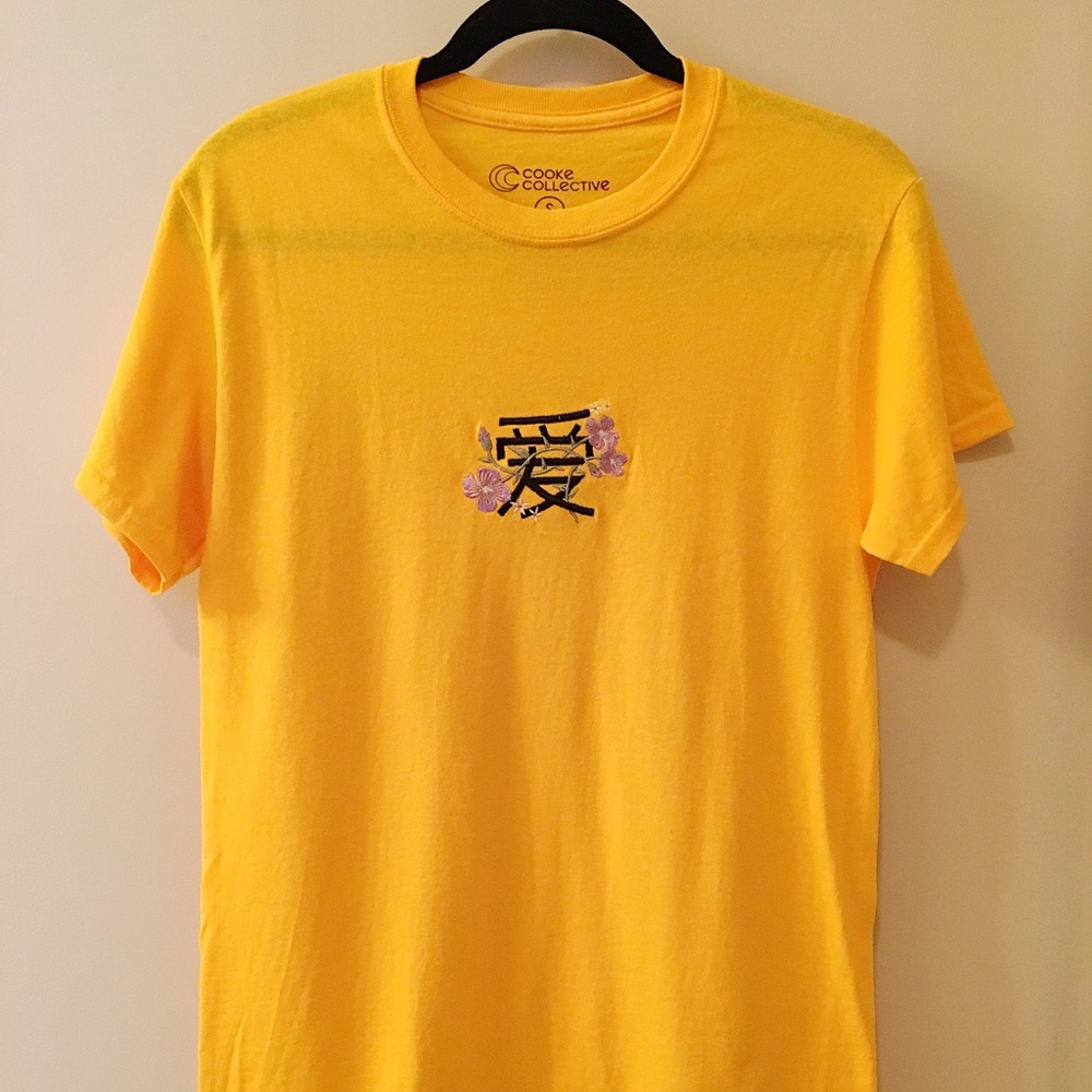 Gold Urban Outfitters Tee